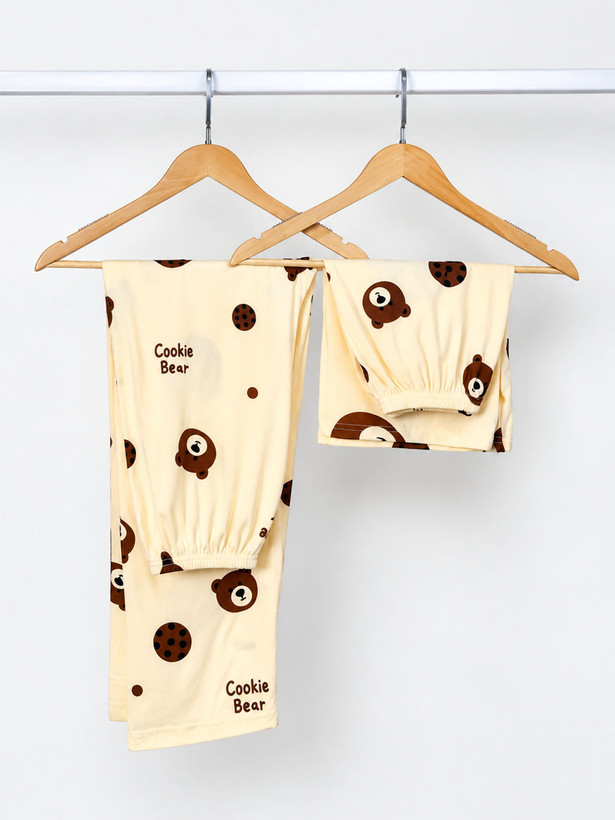 ست تیشرت و شلوار و شورتک وارداتی Cookie Bear