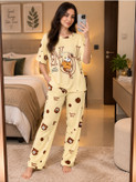 ست تیشرت و شلوار و شورتک وارداتی Cookie Bear